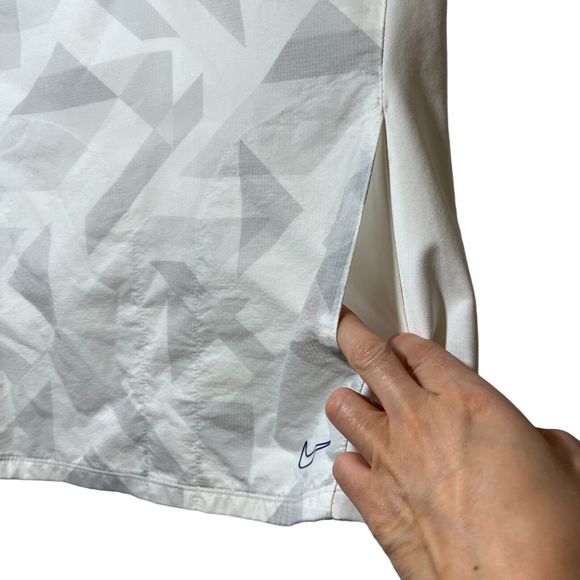 Nike 1/4 Zip Shirt Women's Large Dri-Fit Golf Short Sleeve Tour Performance - Picture 5 of 7